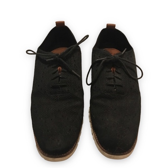 COLE HAAN MEN ZEROGRAND STITCHLITE OXFORD / Size 10.5 Medium / Black & Brown - Picture 2 of 6